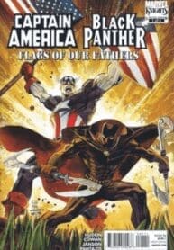Capitão América & Pantera Negra (2010) – Flâmulas de Nossos Pais (Marvel)