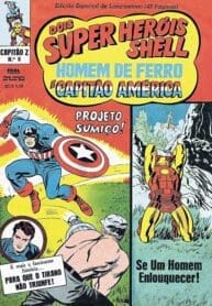 Capitão Z – 3ª Serie (1967) – Cap. América e Homem de Ferro (Ebal)
