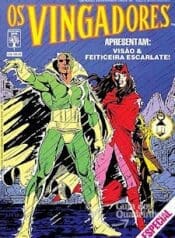 Os Vingadores – Visão e Feiticeira Escarlate (1988) (Abril)