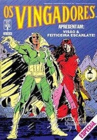 Os Vingadores – Visão e Feiticeira Escarlate (1988) (Abril)