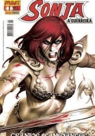 Sonja – A Guerreira – Crânios Flamejantes (2008) (Panini)